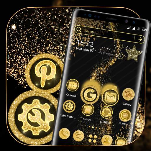 Glitter Launcher Theme 5.0