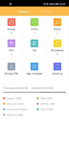 My Files screenshot 1