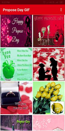 Propose Day GIF screenshot 5