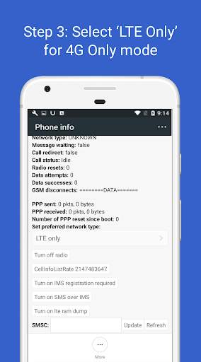 4G LTE Only Mode: Switch to 4G скриншот 3