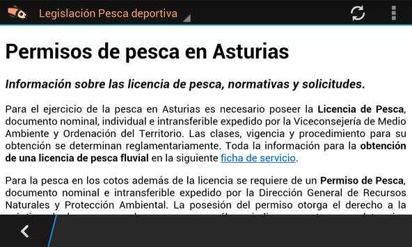 Pescar en Asturias Lite screenshot 24