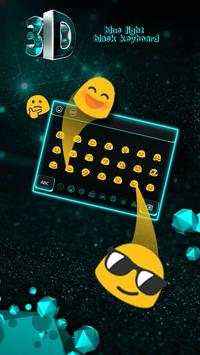 Clavier de lumière bleue 3D screenshot 2