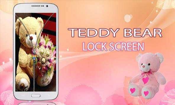 Teddy Bear Zipper Lock screenshot 3