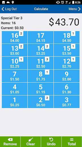 Tri-C Cash Register App screenshot 4