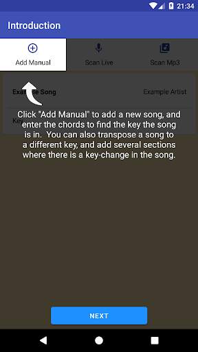 Song Key Finder screenshot 1