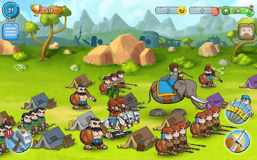 Spartania: The Orc War! Strate screenshot 3