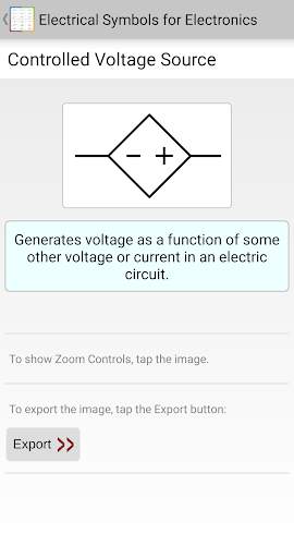 Electrical Symbols for Electronics screenshot 5
