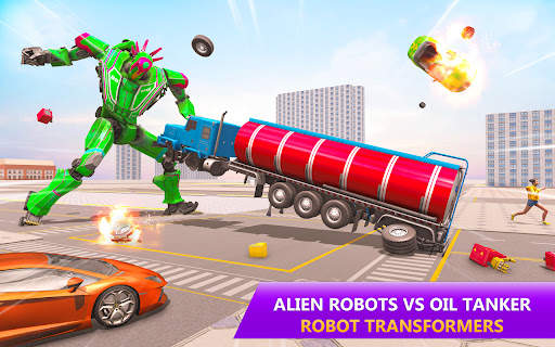 Lion Robot Transform Games 3d screenshot 1