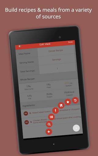 My Dash Diet: Food Tracker and Low Sodium Recipes скриншот 13