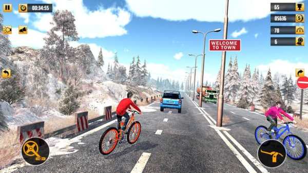 Bicycle Racing Highway Stunt Racer screenshot 10