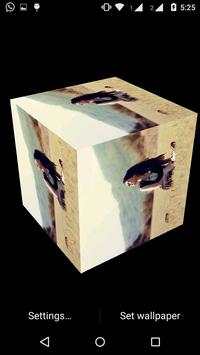 My Photo 3D cube Live WP screenshot 2