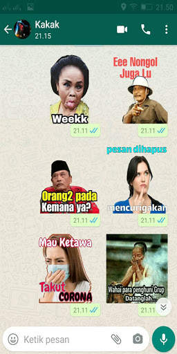Sticker Lucu for WhatsApp screenshot 1