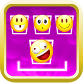 Swipe Pink Emoji Keyboard icon