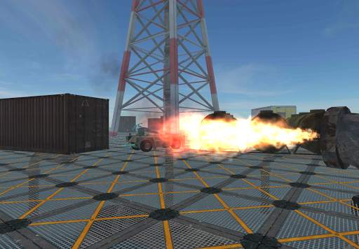 Robot Rampage - 2 Player Game screenshot 2