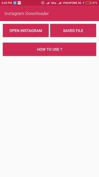 Video Downloader for Instagram screenshot 1