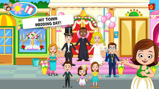 My Town: Wedding Day girl game screenshot 2