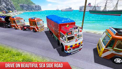 Real Cargo Truck Driving Games screenshot 3