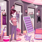 Shop cleaning games icon