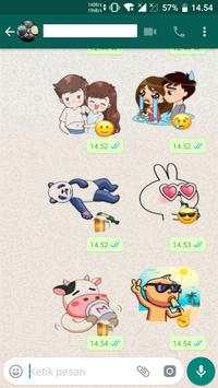 New Cartoon Sticker for WhatsApp 2019 screenshot 4