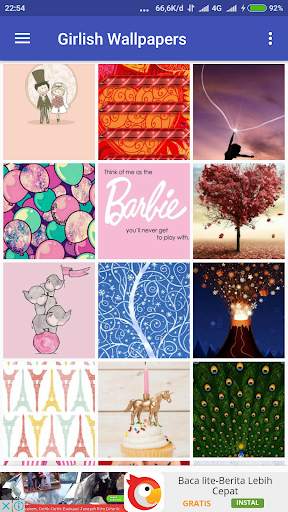 Girlish Wallpapers screenshot 1