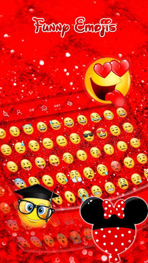 Cute Mickey Classic - Keyboard Theme screenshot 2
