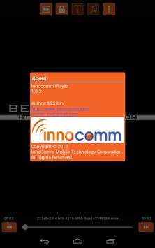 Innocomm Player Plugin screenshot 2