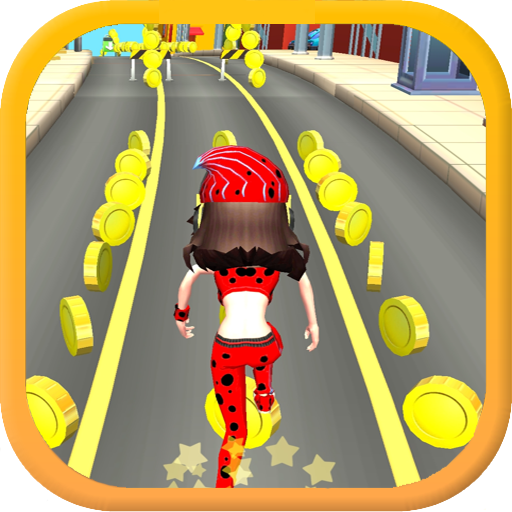 Subway Lady Adventure Run 3D icon