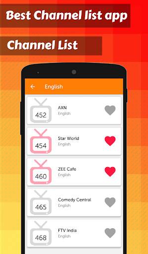 App for Sun Direct TV Channels List & Sun TV Guide screenshot 1