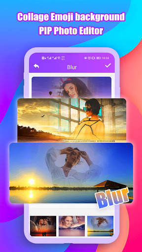 Collage Emoji background PIP Photo Editor screenshot 8