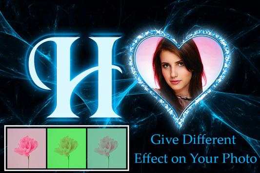 Lighting Text Photo Frame screenshot 3