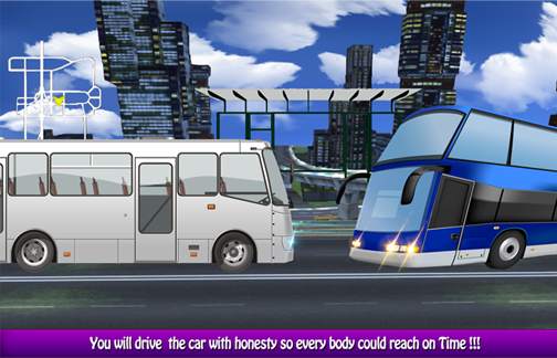 Crazy Coach Advance Coach Bus Speed City Bus screenshot 5