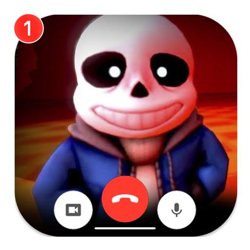 Best Funny Skeleton Sans Fake Chat And Video Call 5.1_80L