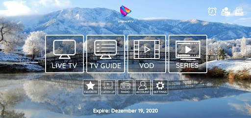 Empire IPTV Player (Winter Edition) screenshot 1