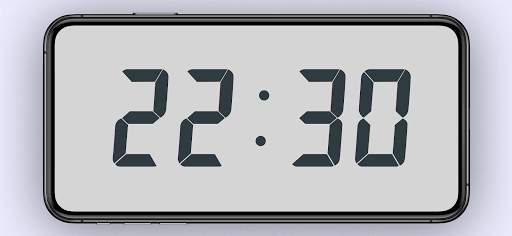 Flashlight & Digital Night Clock screenshot 5