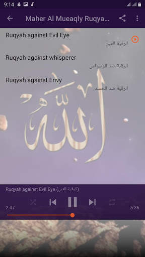 Ruqyah Maher Al Mueaqly MP3 screenshot 2