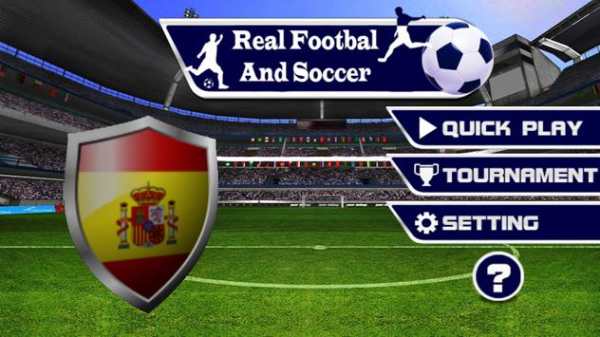 Real Soccer and Football screenshot 1