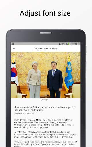 Korea News - English News & Newspaper 9 تصوير الشاشة