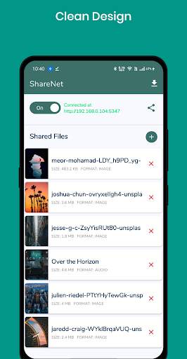 ShareNet - Wifi File Transfer & Streaming screenshot 2