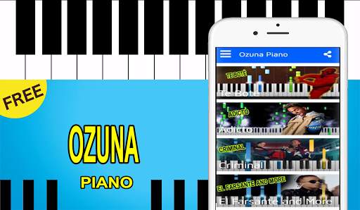 Ozuna Piano Songs Music screenshot 1