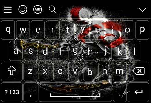 Keyboard for Kratos of God Of War screenshot 3