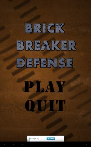 Brick Breaker Defensie screenshot 1