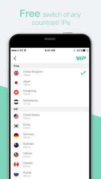 Cross VPN - Fast & Unlimited Proxy, Free Super VPN screenshot 2