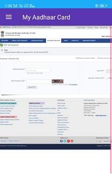 My Adhaar card Status check & Download 2019 screenshot 5