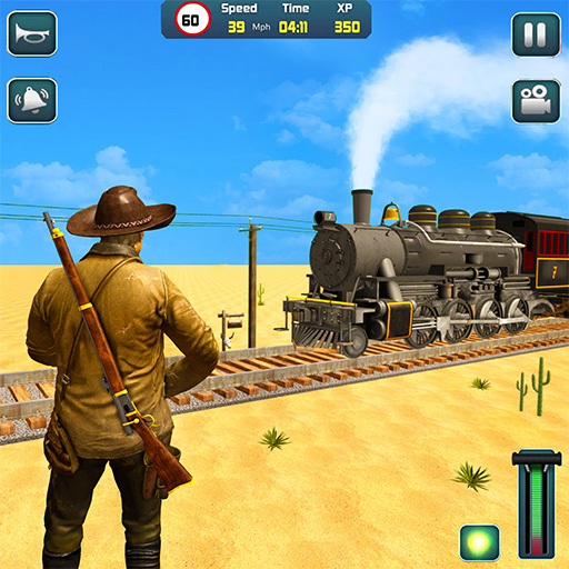 Train Robbery Simulator: FPS Commando Mission Game icon