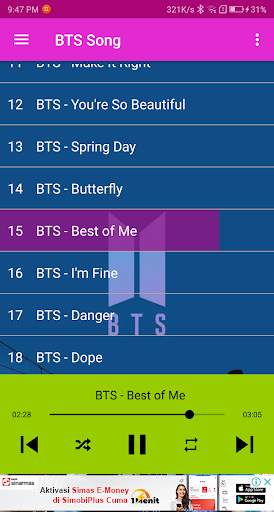 BTS Song Offline screenshot 7