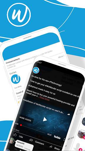 WoOoh Timeline & Messenger screenshot 1
