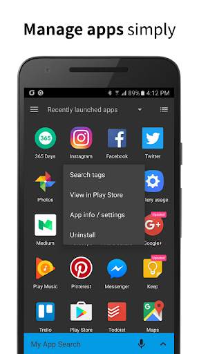 My App Finder - App Drawer 5 تصوير الشاشة