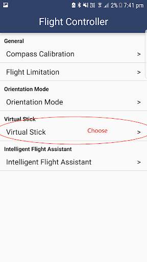 Mobile Gesture for DJI Drone Control screenshot 3