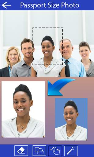 Passport Size ID Photo Maker-Passport Photo Editor screenshot 3