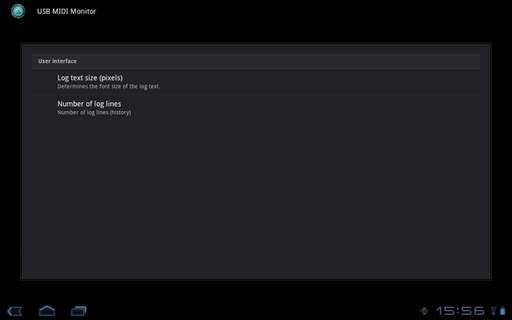 USB MIDI Monitor screenshot 2